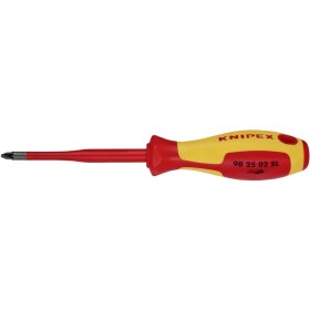 Knipex Pozidriv® 98 25 02 SL VDE krížový skrutkovač PZ 2 Dĺžka drieku: 100 mm; 98 25 02 SL