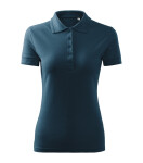 Pique Polo Dámska polokošeľa tmavomodrá 2XL