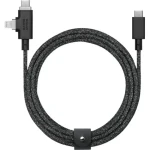 Native Union Belt Cable Duo Pre USB-C/USB-C/Lightning 2.4m 240 W cosmos (BELT-PROCCL-COS-NP)