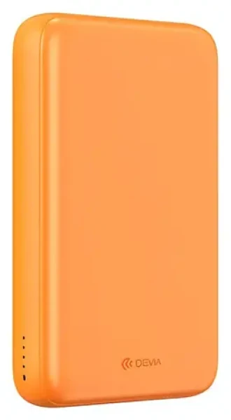 Devia Ultra12 oranžová / Powerbanka / Bezdrôtová / Magnetická / 10 000 mAh / PD 22,5W (6942297144293)