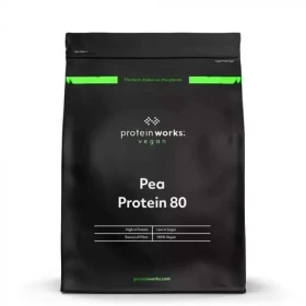 Hrachový proteín 80 - The Protein Works (bez príchuti, 1000 g) (39721-2-1000g-unflavored)
