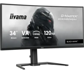 34" IIYAMA G-Master GCB3482WQSU-B1 Black Hawk čierna / VA / 3440 x 1440 / 21:9 / 0.6ms / 3000:1 / 500cd / HDMI / DP (GCB3482WQSU-B1)