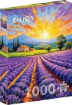 ENJOY Puzzle Levanduľový západ slnka