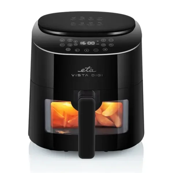 ETA Vista Digi ETA116890000 čierna / Teplovzdušná fritéza / 1300 W / 4.3 l (ETA116890000)