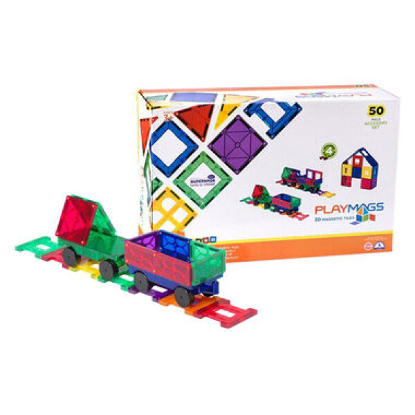 Playmags Magnetic tiles 3D Train Playmags 153