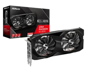 ASRock Radeon RX6600 Challenger 8G / 2044 MHz / 8GB GDDR6 / 128-bit / 1x HDMI + 3x DP / (8) (90-GA4UZZ-00UANF)