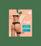 Mikrovlákno ZERO 2.0 Hipstring C2P - BROWN - DARK COMBINATION - hnedá kombinácia M004 - SLOGGI BROWN S