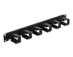 Triton 19" vyväzovací panel 1U / 6x háčik / 70x27mm / šedá (RAC-VP-X23-A1)