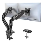 Huanuo HNDS6 / Držiak pre 2 monitory / 13-30" / VESA 75x75-100x100 / nosnosť 9 kg (HNDS6)