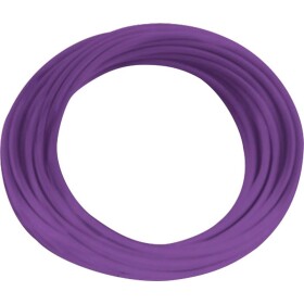 BKL Electronic 1502017/25 opletenie / lanko, H05V-K, 1 x 0.75 mm², purpurová, 25 m; 1502017/25