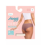 Dámske nohavičky ZERO Modal 2.0 Hipster 2P - ANGORA - ecru 6308 - SLOGGI WHITE M