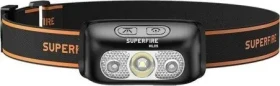 Superfire HL05-E čelovka čierna / 120lm / USB (HL05-E)