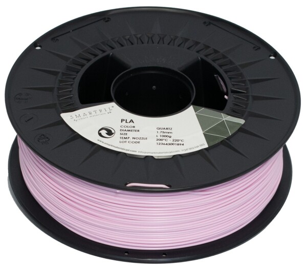 Smartfil PLA filament pastelovo ružový QUARTZ 1,75 mm 1 kg