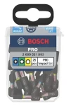 BOSCH Sada bitov PRO Impact / Sada skrutkovacích bitov / 25 ks / 1/4" / PH2, PZ2, T20, T25, T30 (2608521U63)