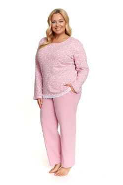 Dámske pyžamo 7151 plus - Doctornap Růžová 3XL