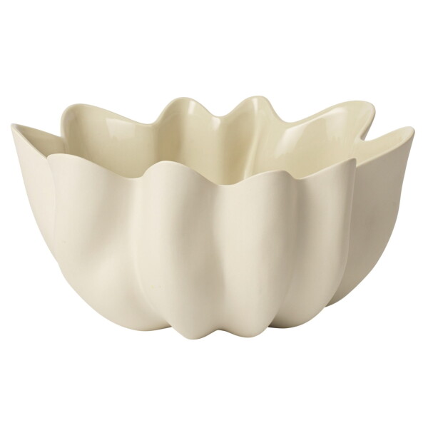 Ferm Living Kameninová misa Nium Off White Ø 36 cm