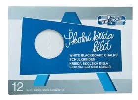 KOH-I-NOOR Krieda 111505 biela / Krieda na tabuľu / 4 ks (011150500000)