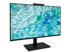23.8" Acer Vero B247YD6 čierna / Monitor / 1920x1080 / HDMI+DP / Webkamera / Reproduktory (UM.QB7EE.601)