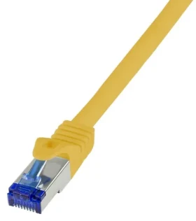 LogiLink Ultraflex žltá / Patch kábel / Cat6a / S/FTP / 1 m / LSZH (C6A037S)