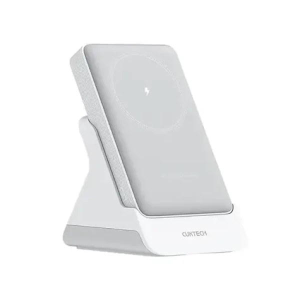 Cuktech WPB100N biela / PowerBanka / 20W / 10000mAh / stojan