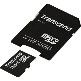 Transcend Premium pamäťová karta micro SDHC 32 GB Class 10, UHS-I vr. SD adaptéru; TS32GUSDHC10