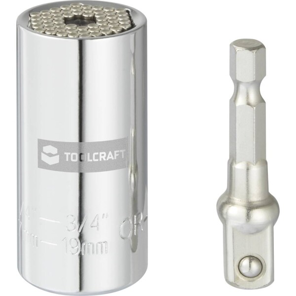 TOOLCRAFT nástrčný kľúč, 1/4 (6,3 mm), 3/4 , TO-7273935; TO-7273935