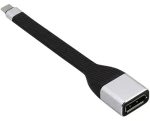 Techly ICOC-USBC-DP12 čierna / Adaptér USB-C na DisplayPort / 4K 60Hz / 0,131 m (ICOC-USBC-DP12)