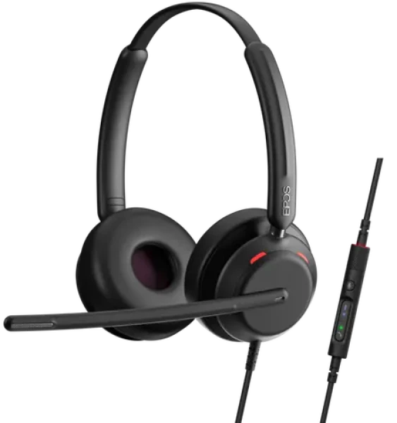 EPOS IMPACT 760T / drôtová nahlavná súprava / mikrofón / USB-C a USB-A (1001214)