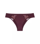 Dámské kalhotky Freesia Florale Brazilian vínové - Triumph burgundy (00EG) 0040