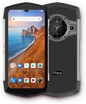 GrizzGlass Unihertz TickTock 5G phone, 128/8 GB, black