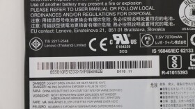 Lenovo 56Wh Lithium-ion battery for Lenovo Notebooks 5B10R51233,