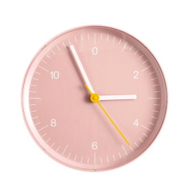 HAY Nástenné hodiny Pink Recycled