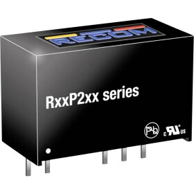 RECOM R12P212D/P DC / DC menič napätia, DPS 85 mA 2 W Počet výstupov: 2 x; R12P212D/P