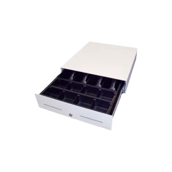 APG CostPlus SL3000 čierna / Pokladničná zásuvka / 446x107x410mm / Front-Opening / 5x bankovky / 8x mince / 2x účtenky (SL3000-0392)