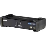 Aten CS-1762A 2-Port DVI USB 2.0 KVMP Switch, 2x DVI-D Cables, 2-port Hub, Audio