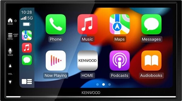 Kenwood Kenwood DMX7722DABS Autorádio Čierny Wi-Fi Bluetooth