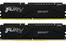 Kingston FURY Beast Black 16GB (2x 8GB) DDR5 4800MHz / CL38 / DIMM (KF548C38BBK2-16)