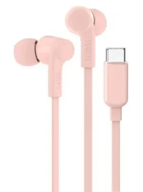 Belkin RockStar USB-C ružová / Kábel pre in-ear slúchadlá / USB-C (G3H0002HQPKV2)