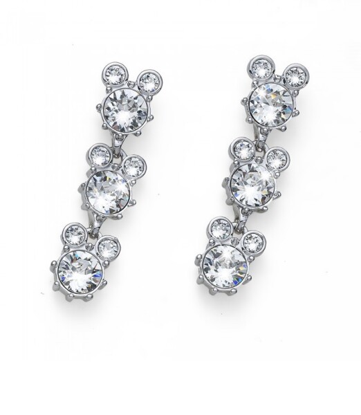Oliver Weber Trblietavé náušnice s čírymi kryštálmi Say 22975
