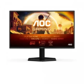 24.5" AOC Gaming 25G42E čierna / IPS / 1920x1080 / 16:9 / 1ms / 1000:1 / 300cd-m2 / HDMI + DP / VESA (25G42E)