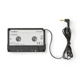 Nedis Car Audio Aux Cassette čierna / Kazetový adaptér / 3,5 mm / Dĺžka kábla: 1.00 m (ACON2200BK)