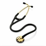 Littmann Master Cardiology Brass Edition, kardiologický stetoskop 2175, čierny