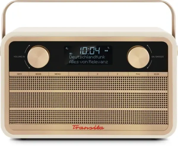 TechniSat Transita 120 béžová / Rádio / DAB+/FM (0001/3992)