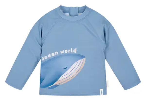 Little Dutch Ocean Blue veľ. 62/68 / Plavecké tričko / dlhý rukáv / UPF 40+ / recyklovaný nylon (CL26030301LD)