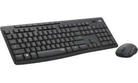 Logitech MK295 grafitová BE / Set klávesnice a myši / bezdrôtový / tichý / INTNL / BE Layout (920-009803)