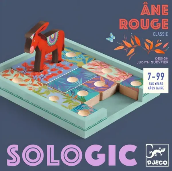 DJECO Logická hra Sologic - Červený somárik