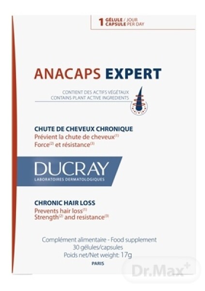 DUCRAY Anacaps expert 30 kapsúl