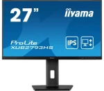 27" IIYAMA ProLite XUB2793HS-B7 čierna / IPS / 1920x1080 / 16:9 / 1ms / 1300:1 / 300cd / HDMI / DP (XUB2793HS-B7)