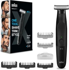 Braun Series XT 3200 / Zastrihávač / Pánsky / 45 min prevádzka / Celé telo / 5 nástavcov (206334)