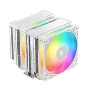 DEEPCOOL AG620 G2 WH ARGB / Chladič CPU / 2× 120mm ARGB PWM / Intel LGA1851/1700 / AMD AM5/AM4 (R-AG620-WHAMMG2-G)